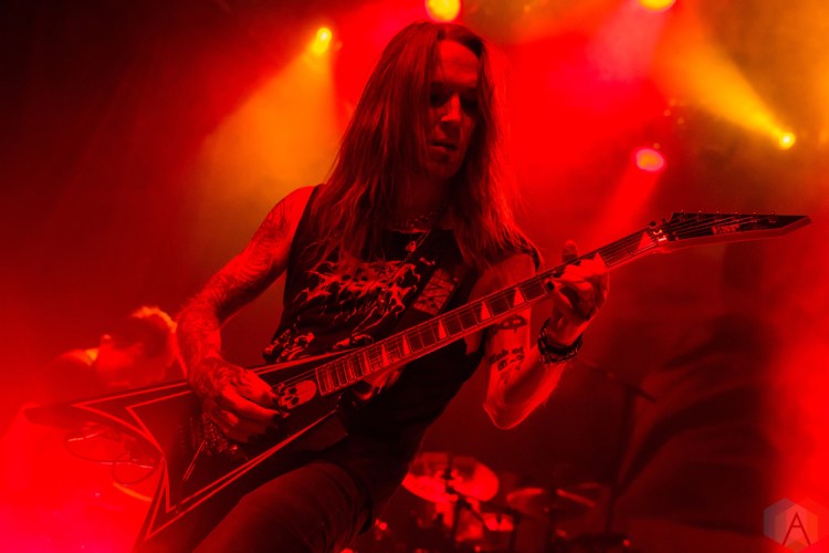 TORONTO, ON - NOVEMBER 28: Children of Bodom performs at Phoenix Concert Theatre in Toronto on November 28, 2017. (Photo: Tyler Roberts/Aesthetic Magazine)