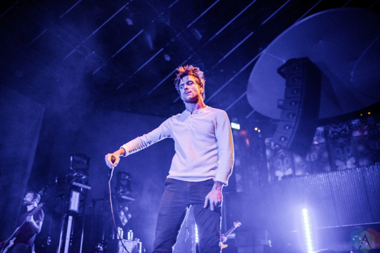 TORONTO, ON - NOVEMBER 29: Circa Survive performs at Rebel in Toronto on November 29, 2017. (Photo: Joanna Glezakos/Aesthetic Magazine)