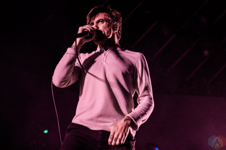 TORONTO, ON - NOVEMBER 29: Circa Survive performs at Rebel in Toronto on November 29, 2017. (Photo: Joanna Glezakos/Aesthetic Magazine)