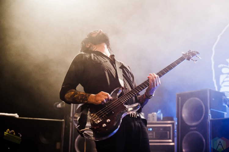 VANCOUVER, BC - NOVEMBER 21: Death From Above performs at Commodore Ballroom in Vancouver on November 21, 2017. (Photo: Tim Nguyen/Aesthetic Magazine)