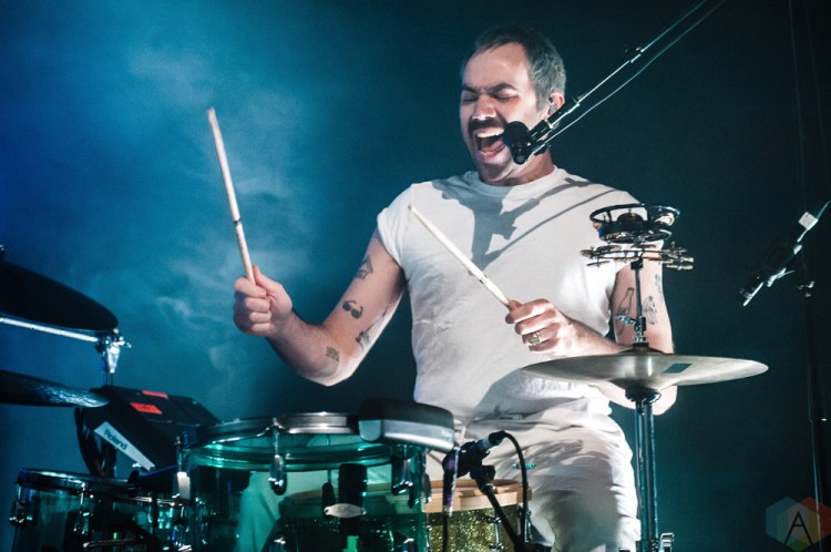 VANCOUVER, BC - NOVEMBER 21: Death From Above performs at Commodore Ballroom in Vancouver on November 21, 2017. (Photo: Tim Nguyen/Aesthetic Magazine)