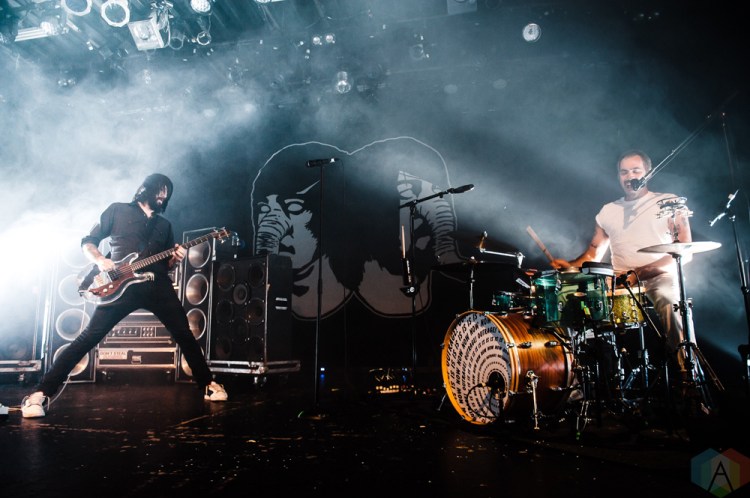 VANCOUVER, BC - NOVEMBER 21: Death From Above performs at Commodore Ballroom in Vancouver on November 21, 2017. (Photo: Tim Nguyen/Aesthetic Magazine)