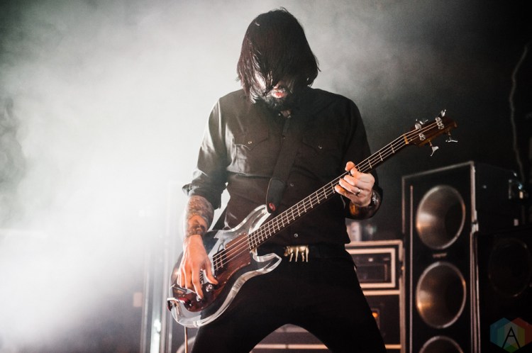 VANCOUVER, BC - NOVEMBER 21: Death From Above performs at Commodore Ballroom in Vancouver on November 21, 2017. (Photo: Tim Nguyen/Aesthetic Magazine)