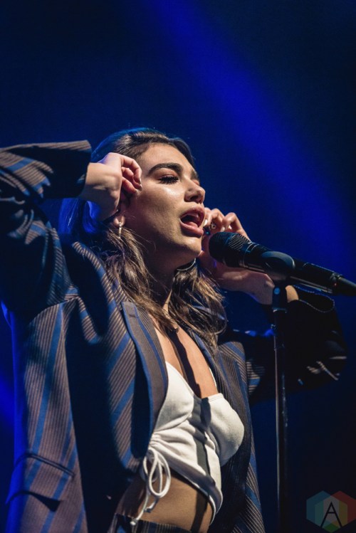 TORONTO, ON - NOVEMBER 22: Dua Lipa performs at Rebel in Toronto on November 22, 2017. (Photo: Anton Mak/Aesthetic Magazine)