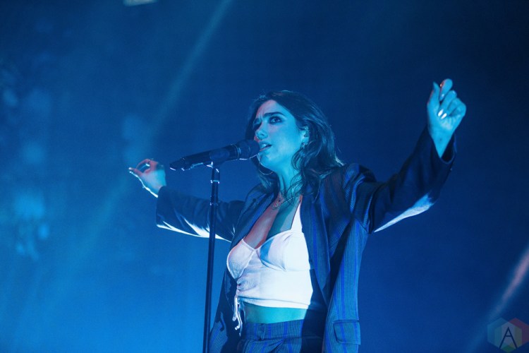 TORONTO, ON - NOVEMBER 22: Dua Lipa performs at Rebel in Toronto on November 22, 2017. (Photo: Anton Mak/Aesthetic Magazine)