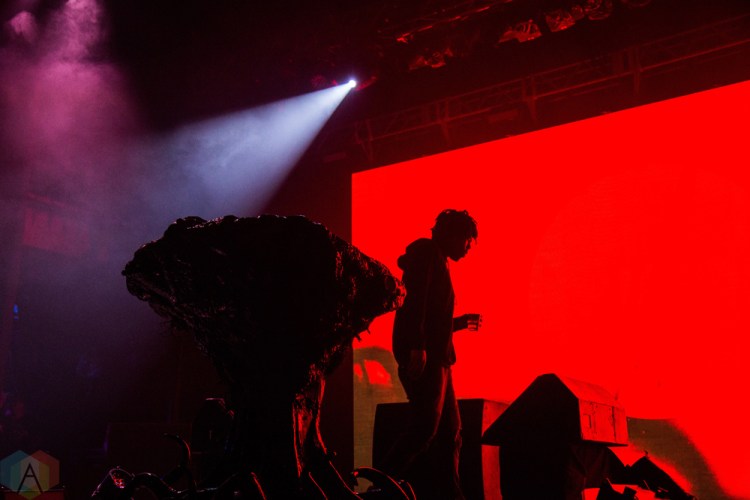 TORONTO, ON - NOVEMBER 10: Flying Lotus performs at Danforth Music Hall in Toronto on November 10, 2017. (Photo: Melissa Sorokolit/Aesthetic Magazine)