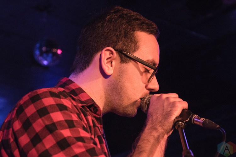 TORONTO, ON - NOVEMBER 18: Girlfriend Material performs at Horseshoe Tavern in Toronto on November 18, 2017. (Photo: Morgan Hotston/Aesthetic Magazine)
