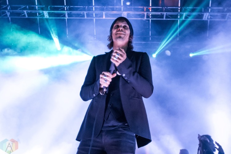 TORONTO, ON - NOVEMBER 13: HIM performs at Rebel in Toronto on November 13, 2017. (Photo: Katrina Lat/Aesthetic Magazine)