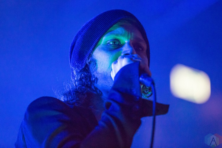 TORONTO, ON - NOVEMBER 13: HIM performs at Rebel in Toronto on November 13, 2017. (Photo: Katrina Lat/Aesthetic Magazine)