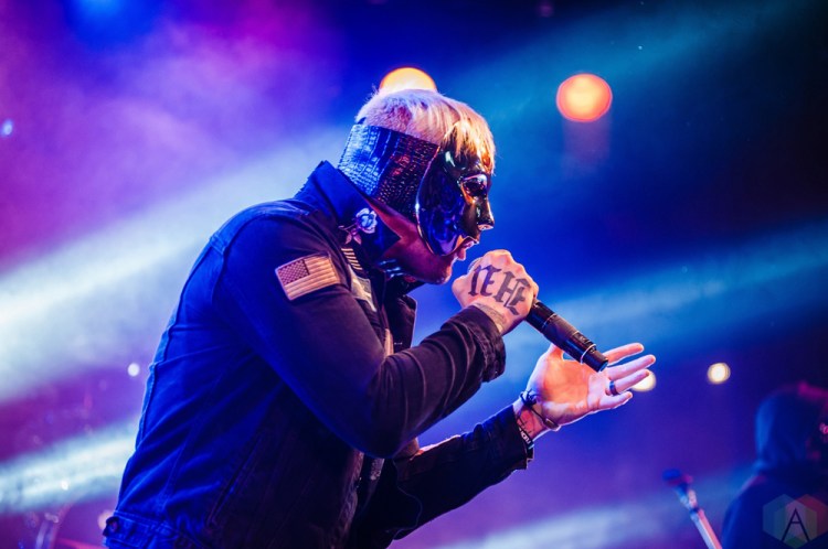 VANCOUVER, BC - NOVEMBER 2: Hollywood Undead performs at Commodore Ballroom in Vancouver on November 2, 2017. (Photo: Tim Nguyen/Aesthetic Magazine)