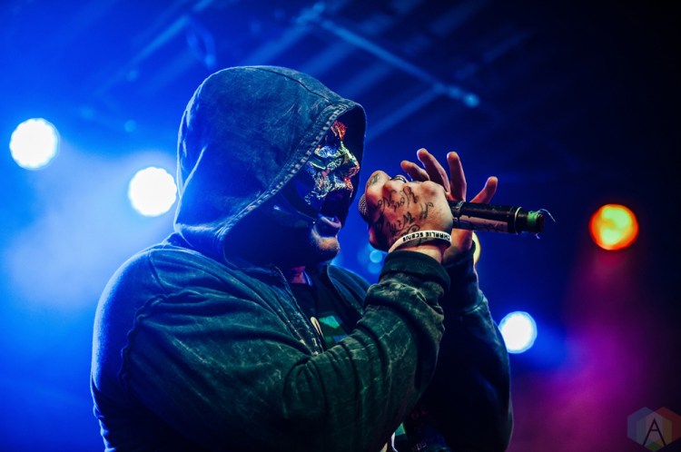 VANCOUVER, BC - NOVEMBER 2: Hollywood Undead performs at Commodore Ballroom in Vancouver on November 2, 2017. (Photo: Tim Nguyen/Aesthetic Magazine)