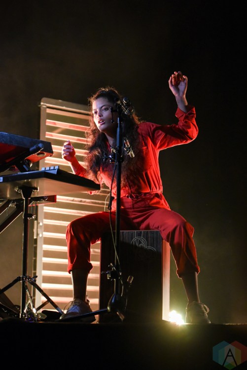 TORONTO, ON - NOVEMBER 7: Ibeyi performs at Phoenix Concert Theatre in Toronto on November 8, 2017. (Photo: Jaime Espinoza/Aesthetic Magazine)