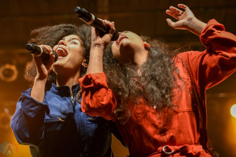 TORONTO, ON - NOVEMBER 7: Ibeyi performs at Phoenix Concert Theatre in Toronto on November 8, 2017. (Photo: Jaime Espinoza/Aesthetic Magazine)