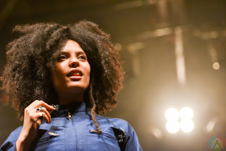 TORONTO, ON - NOVEMBER 7: Ibeyi performs at Phoenix Concert Theatre in Toronto on November 8, 2017. (Photo: Jaime Espinoza/Aesthetic Magazine)