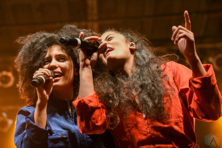 TORONTO, ON - NOVEMBER 7: Ibeyi performs at Phoenix Concert Theatre in Toronto on November 8, 2017. (Photo: Jaime Espinoza/Aesthetic Magazine)