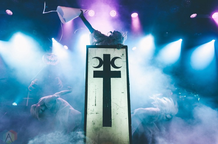 VANCOUVER, BC - NOVEMBER 2: In This Moment performs at Commodore Ballroom in Vancouver on November 2, 2017. (Photo: Tim Nguyen/Aesthetic Magazine)