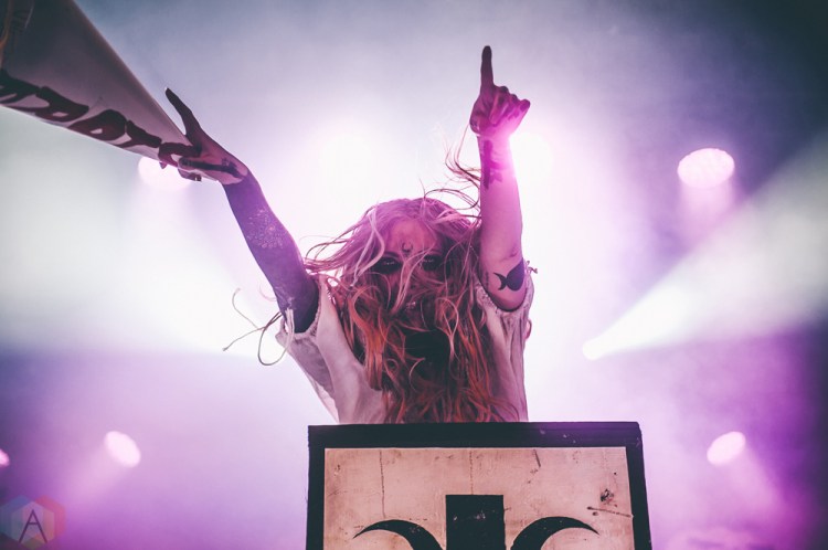 VANCOUVER, BC - NOVEMBER 2: In This Moment performs at Commodore Ballroom in Vancouver on November 2, 2017. (Photo: Tim Nguyen/Aesthetic Magazine)