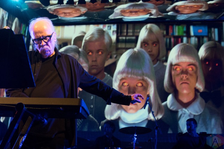 TORONTO, ON - NOVEMBER 12: John Carpenter performs at Danforth Music Hall in Toronto on November 12, 2017. (Photo: Jaime Espinoza/Aesthetic Magazine)