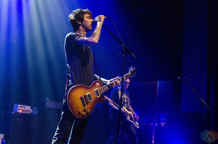 TORONTO, ON - NOVEMBER 13: Joyce Manor performs at Danforth Music Hall in Toronto on November 13, 2017. (Photo: Morgan Harris/Aesthetic Magazine)