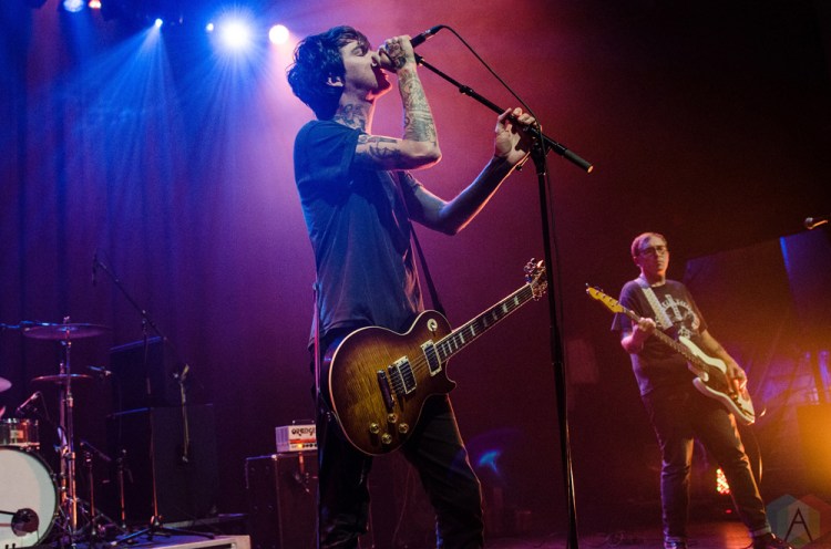 TORONTO, ON - NOVEMBER 13: Joyce Manor performs at Danforth Music Hall in Toronto on November 13, 2017. (Photo: Morgan Harris/Aesthetic Magazine)