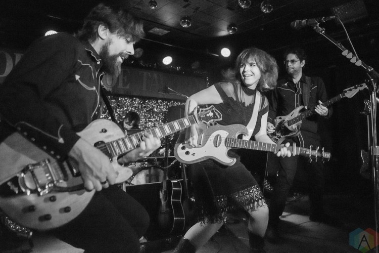 TORONTO, ON - NOVEMBER 16: Lisa LeBlanc performs at Horseshoe Tavern in Toronto on November 16, 2017. (Photo: Morgan Harris/Aesthetic Magazine)
