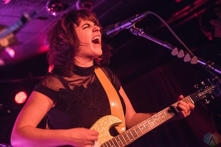 TORONTO, ON - NOVEMBER 16: Lisa LeBlanc performs at Horseshoe Tavern in Toronto on November 16, 2017. (Photo: Morgan Harris/Aesthetic Magazine)