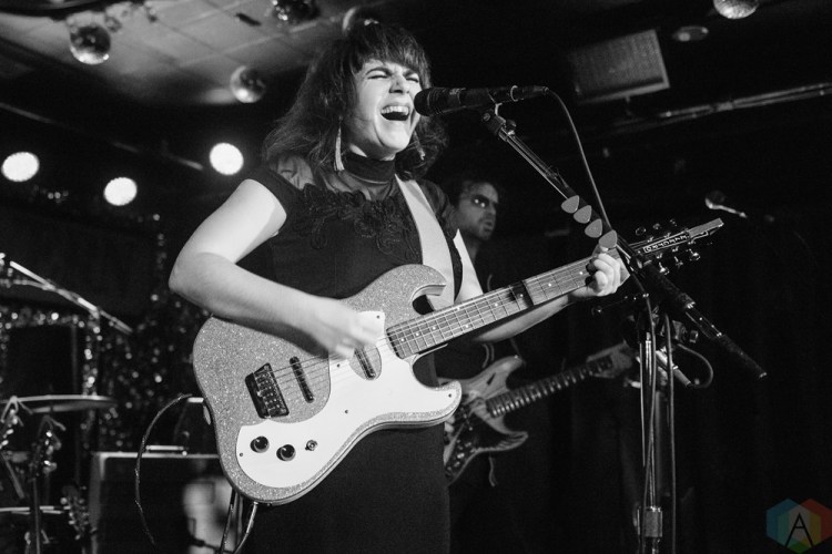 TORONTO, ON - NOVEMBER 16: Lisa LeBlanc performs at Horseshoe Tavern in Toronto on November 16, 2017. (Photo: Morgan Harris/Aesthetic Magazine)