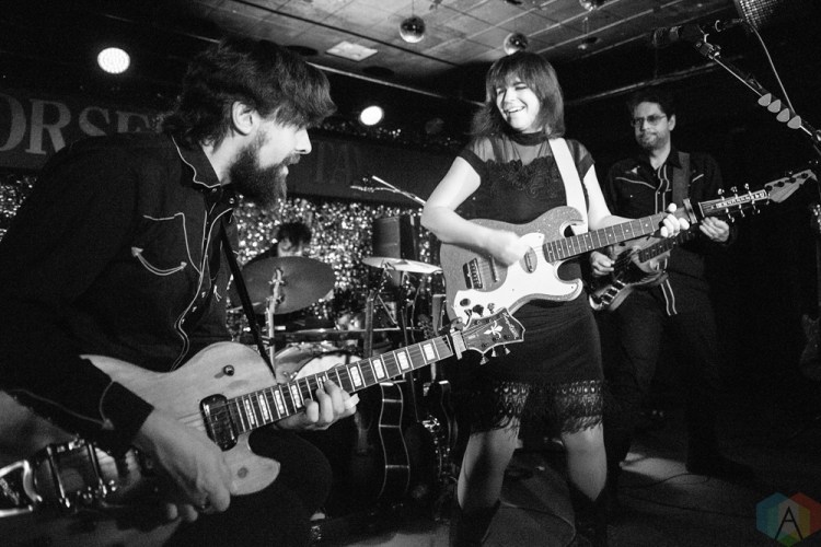 TORONTO, ON - NOVEMBER 16: Lisa LeBlanc performs at Horseshoe Tavern in Toronto on November 16, 2017. (Photo: Morgan Harris/Aesthetic Magazine)