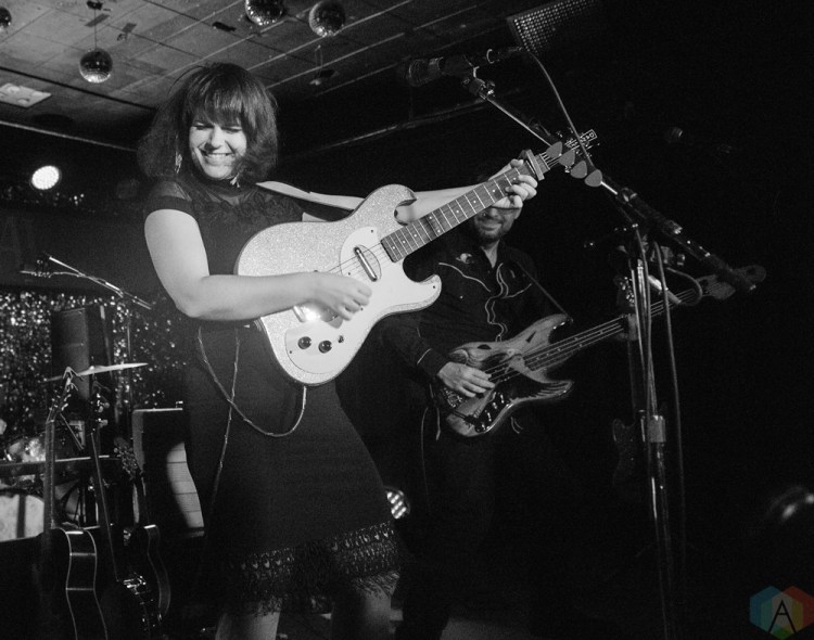 TORONTO, ON - NOVEMBER 16: Lisa LeBlanc performs at Horseshoe Tavern in Toronto on November 16, 2017. (Photo: Morgan Harris/Aesthetic Magazine)