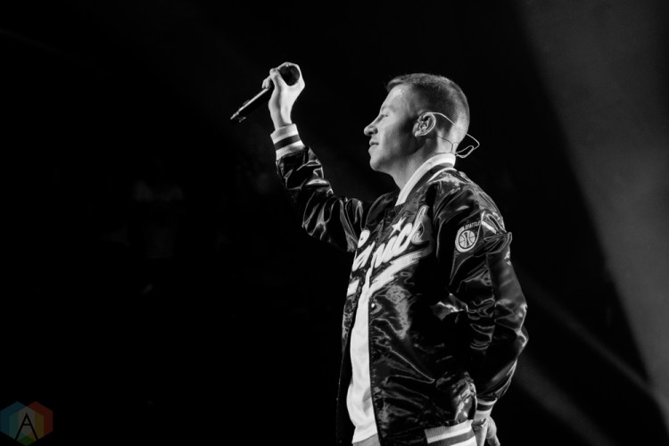 TORONTO, ON - NOVEMBER 8: Macklemore performs at Rebel in Toronto on November 8, 2017. (Photo: Brandon Newfield/Aesthetic Magazine)