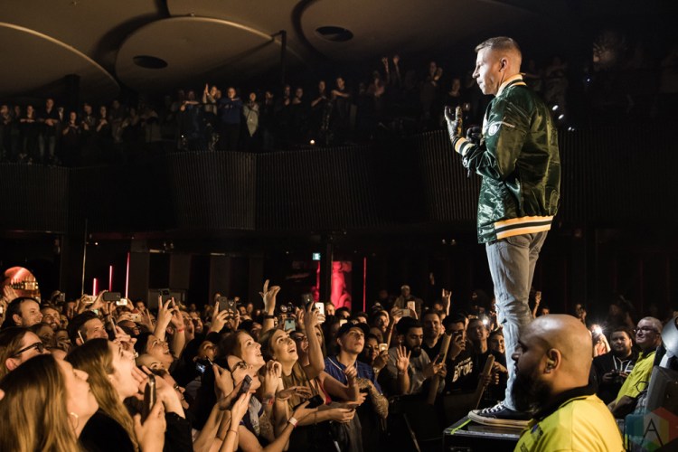 TORONTO, ON - NOVEMBER 8: Macklemore performs at Rebel in Toronto on November 8, 2017. (Photo: Brandon Newfield/Aesthetic Magazine)