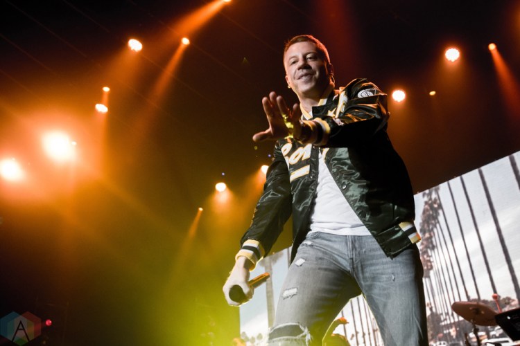 TORONTO, ON - NOVEMBER 8: Macklemore performs at Rebel in Toronto on November 8, 2017. (Photo: Brandon Newfield/Aesthetic Magazine)