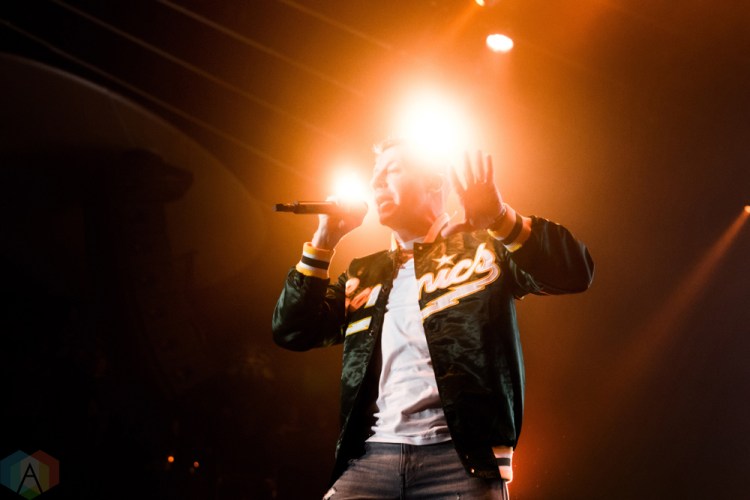 TORONTO, ON - NOVEMBER 8: Macklemore performs at Rebel in Toronto on November 8, 2017. (Photo: Brandon Newfield/Aesthetic Magazine)