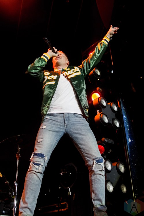 TORONTO, ON - NOVEMBER 8: Macklemore performs at Rebel in Toronto on November 8, 2017. (Photo: Brandon Newfield/Aesthetic Magazine)