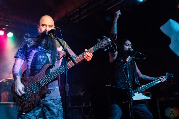 SEATTLE, WA - NOVEMBER 1: Ministry performs at Showbox SoDo in Seattle on November 1, 2017. (Photo: Kevin Tosh/Aesthetic Magazine)