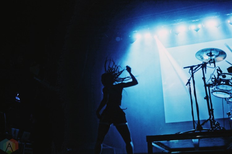 TORONTO, ON - NOVEMBER 18: Mura Masa performs at Danforth Music Hall in Toronto on November 18, 2017. (Photo: Shahnoor Ijaz/Aesthetic Magazine)