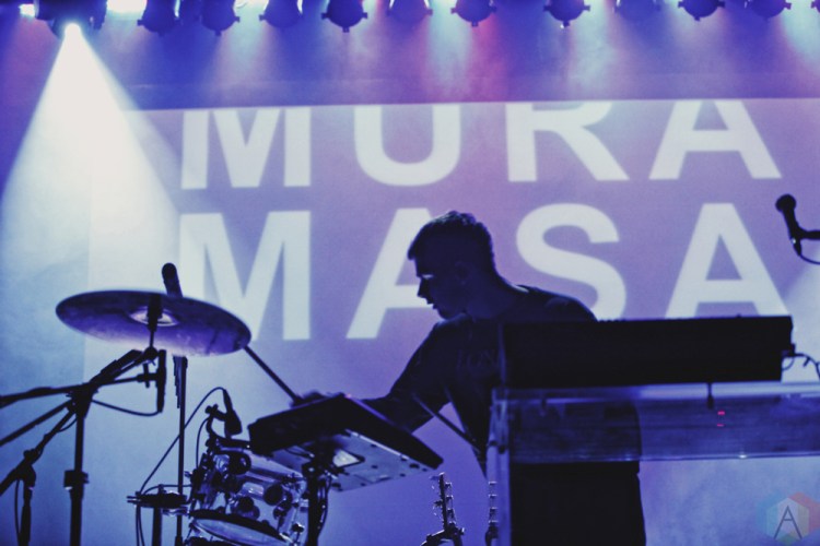TORONTO, ON - NOVEMBER 18: Mura Masa performs at Danforth Music Hall in Toronto on November 18, 2017. (Photo: Shahnoor Ijaz/Aesthetic Magazine)