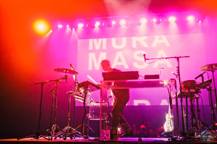 TORONTO, ON - NOVEMBER 18: Mura Masa performs at Danforth Music Hall in Toronto on November 18, 2017. (Photo: Shahnoor Ijaz/Aesthetic Magazine)