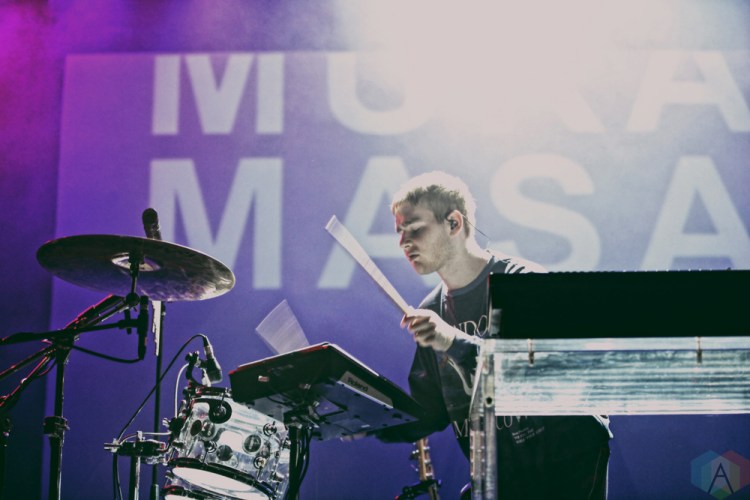 TORONTO, ON - NOVEMBER 18: Mura Masa performs at Danforth Music Hall in Toronto on November 18, 2017. (Photo: Shahnoor Ijaz/Aesthetic Magazine)