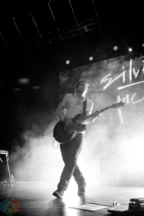 TORONTO, ON - NOVEMBER 12: Silversun Pickups performs at Rebel in Toronto on November 12, 2017. (Photo: Harrison Haines/Aesthetic Magazine)
