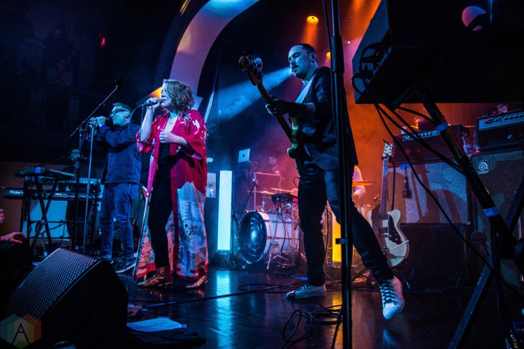 TORONTO, ON - NOVEMBER 22: Stars performs at The Great Hall in Toronto on November 22, 2017. (Photo: Melissa Sorokolit/Aesthetic Magazine)