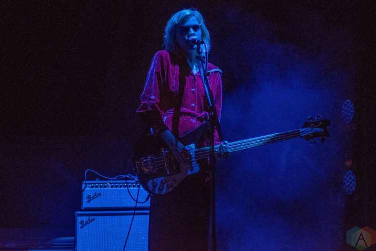 MANCHESTER, UK - NOVEMBER 9: Sunflower Bean performs at O2 Apollo Manchester in Manchester, UK on November 9, 2017. (Photo: Sabrina Ramdoyal/Aesthetic Magazine)
