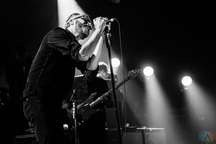 SEATTLE, WA - NOVEMBER 28: The National performs at Paramount Theatre in Seattle on November 28, 2017. (Photo: Kevin Tosh/Aesthetic Magazine)
