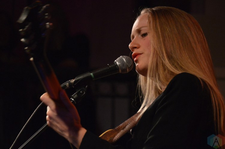 TORONTO, ON - NOVEMBER 24: The Weather Station performs at The Great Hall in Toronto on November 24, 2017. (Photo: Justin Roth/Aesthetic Magazine)