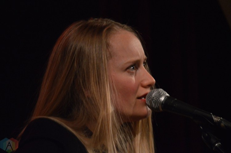 TORONTO, ON - NOVEMBER 24: The Weather Station performs at The Great Hall in Toronto on November 24, 2017. (Photo: Justin Roth/Aesthetic Magazine)