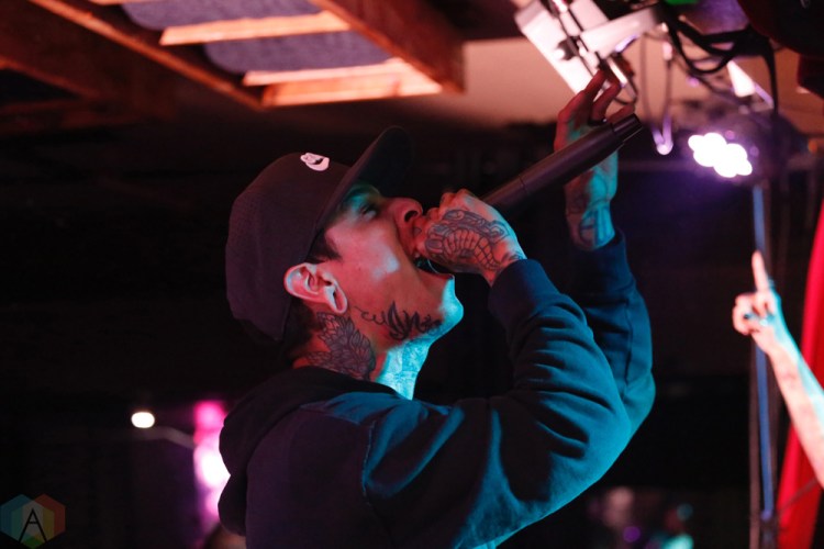 PORTLAND, OR - NOVEMBER 11: Upon a Burning Body performs at Analog Theater in Portland on November 11, 2017. (Photo: Krystyn Bristol/Aesthetic Magazine)