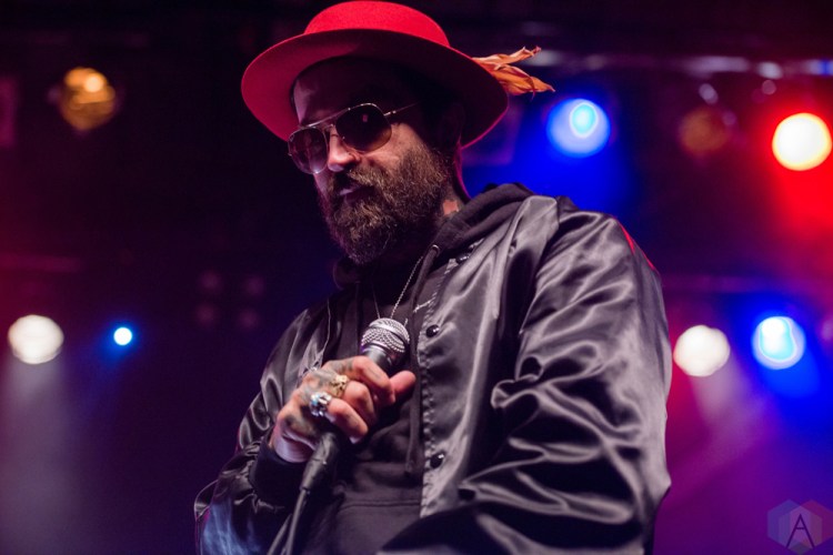 TORONTO, ON - NOVEMBER 22: Yelawolf performs at Phoenix Concert Theatre in Toronto on November 22, 2017. (Photo: Joanna Glezakos/Aesthetic Magazine)