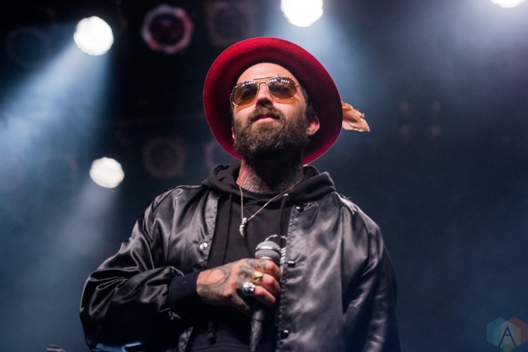 TORONTO, ON - NOVEMBER 22: Yelawolf performs at Phoenix Concert Theatre in Toronto on November 22, 2017. (Photo: Joanna Glezakos/Aesthetic Magazine)