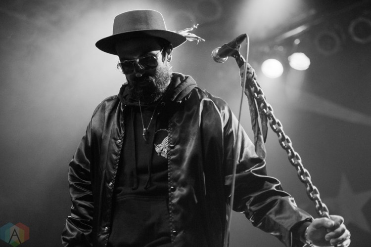 TORONTO, ON - NOVEMBER 22: Yelawolf performs at Phoenix Concert Theatre in Toronto on November 22, 2017. (Photo: Joanna Glezakos/Aesthetic Magazine)