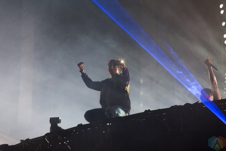 VANCOUVER, BC - Adventure Club performs at BC Place in Vancouver during the Contact Winter Music Festival on December 26, 2017. (Photo: Ryan Deasley/Aesthetic Magazine)